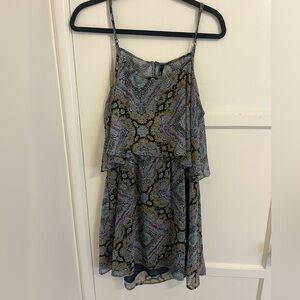 Paisley Print Dress